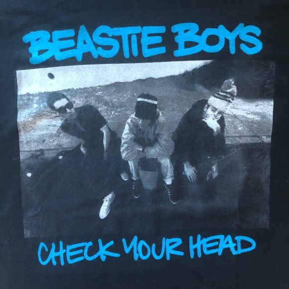 Beastie Boys “Check Your Head” Black Retro Band Tee in size Large - Picture 2 of 3
